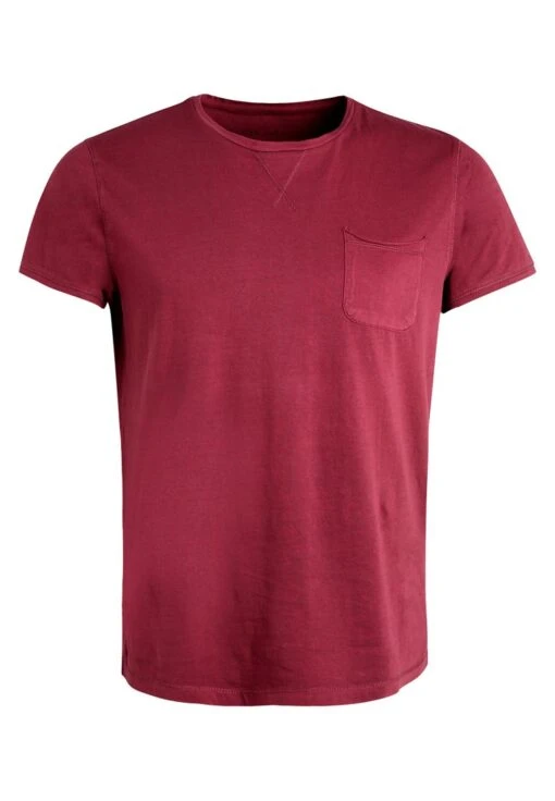 Pier One Garment Tee - T-Shirt Basic - Bordeaux -Pier One Verkoopwinkel 3283c85154d84a84bcc22602c353813a