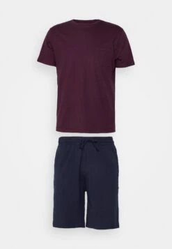 Pier One Pyjama - Dark Blue/Bordeaux -Pier One Verkoopwinkel b2f14588a60742cf921b03381d5dcec9