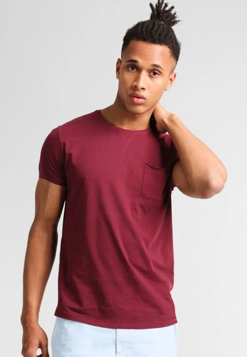 Pier One Garment Tee - T-Shirt Basic - Bordeaux -Pier One Verkoopwinkel ef83bc6405ee452da9e712823150a441